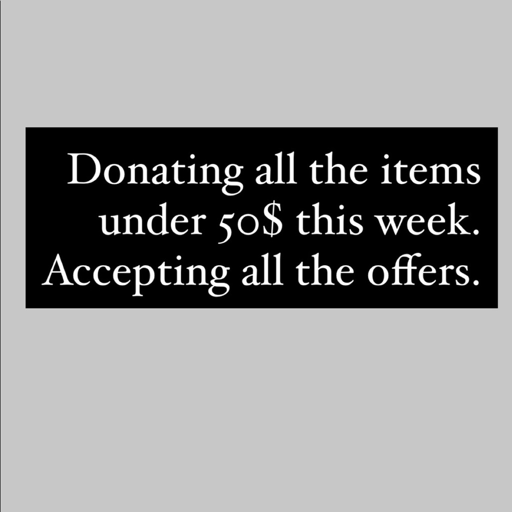 Accepting all offers